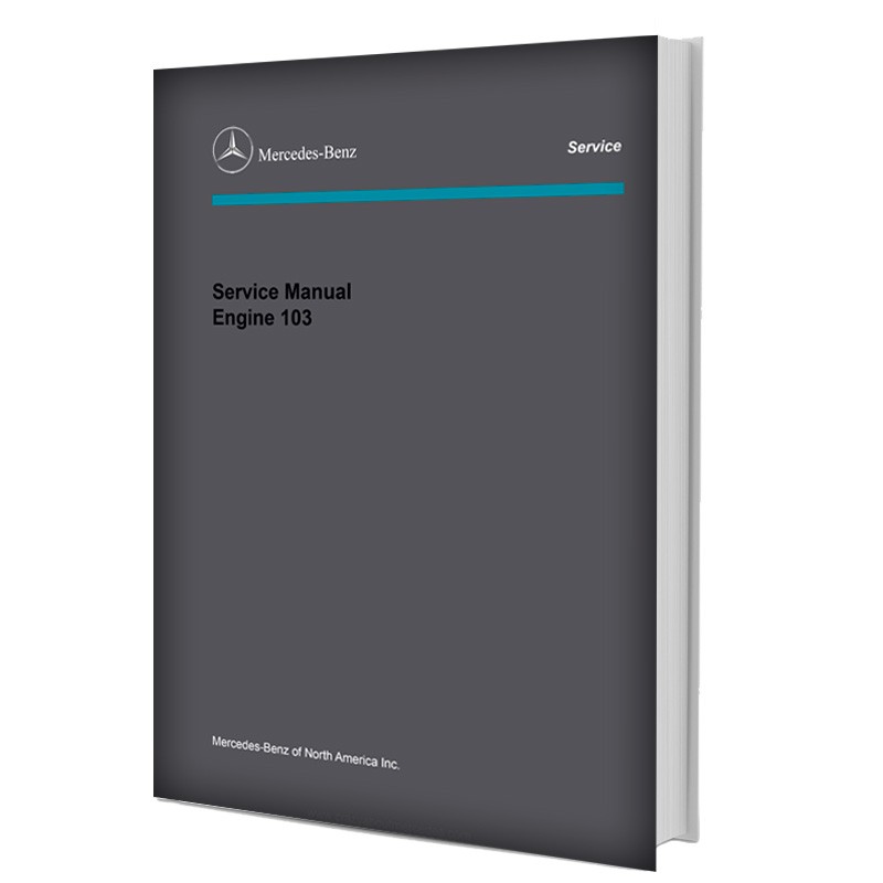 Mercedes-Benz M103 Engine Manual | Cover