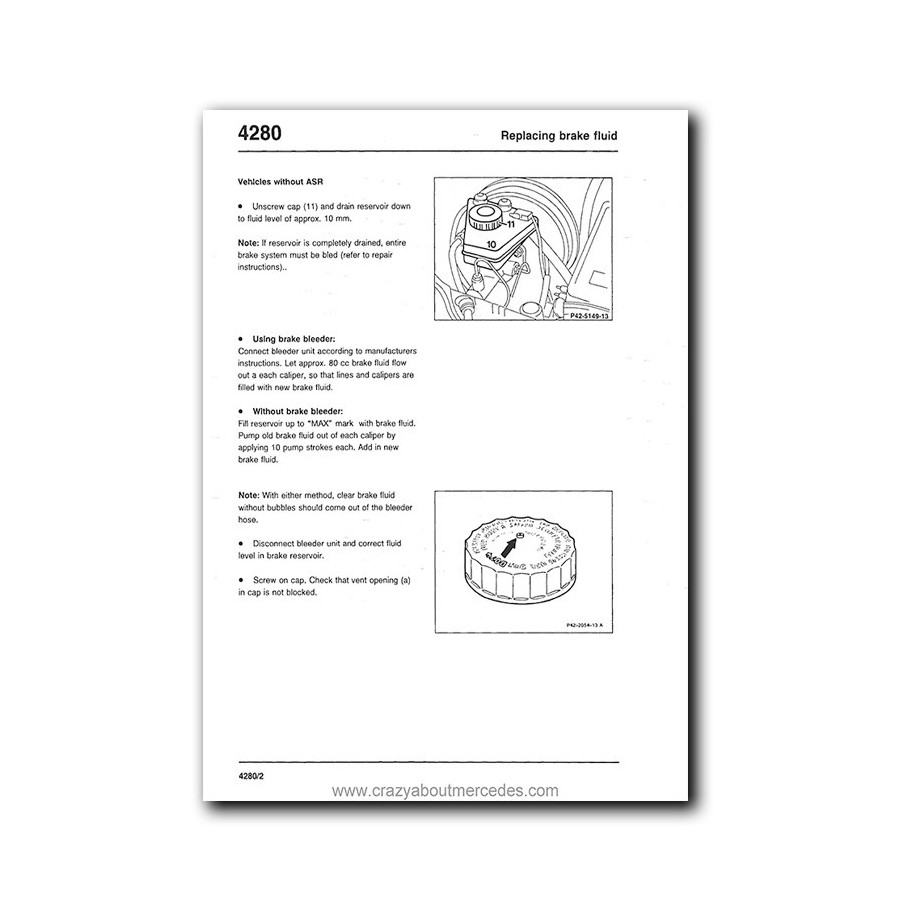 Mercedes Benz Maintenance Manual Model Year 1981-1993