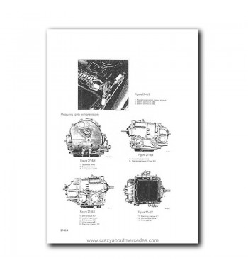 Mercedes Benz Service Manual Maintenance, Tuning, Unit Replacement Passenger Cars Starting August 1959 | Volume 1
