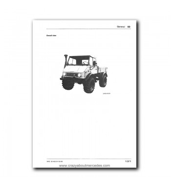 Mercedes Benz Workshops Manual UNIMOG 421-411 | Volume 1