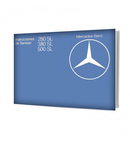 Mercedes Benz 280 SL Manual Instrucciones de Servicio R107