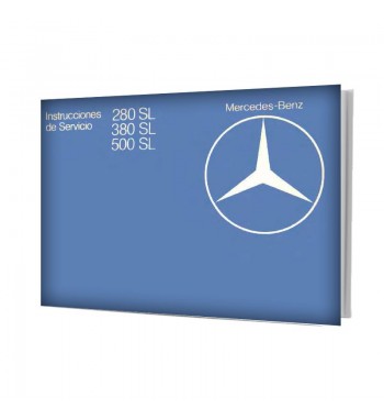 Mercedes Benz 380 SL Manual Instrucciones de Servicio R107