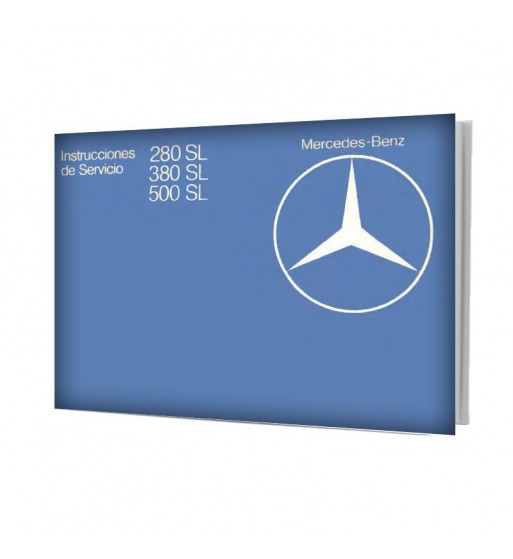 Mercedes Benz 500 SL Manual Instrucciones de Servicio R107