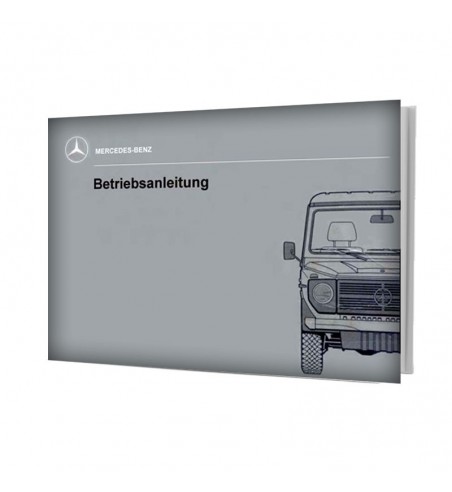 Manual Mercedes Benz 300 GD | Betriebsanleitung | W460