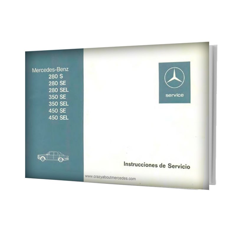 Mercedes-Benz W116 | Instrucciones de Servicio cover