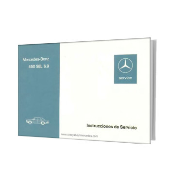 Mercedes-Benz 450 SEL 6.9 W116 | Instrucciones de Servicio cover