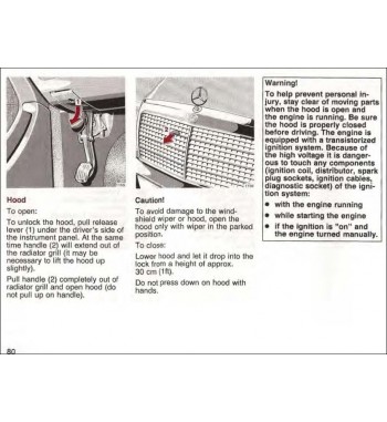 Mercedes Benz E-Class Owner's Manual W124