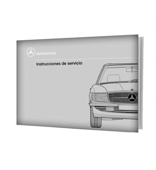 Manual Mercedes Benz 420 SL | Instrucciones de Servicio | W107