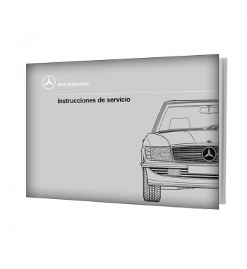 Manual Mercedes Benz 500 SL | Instrucciones de Servicio | W107