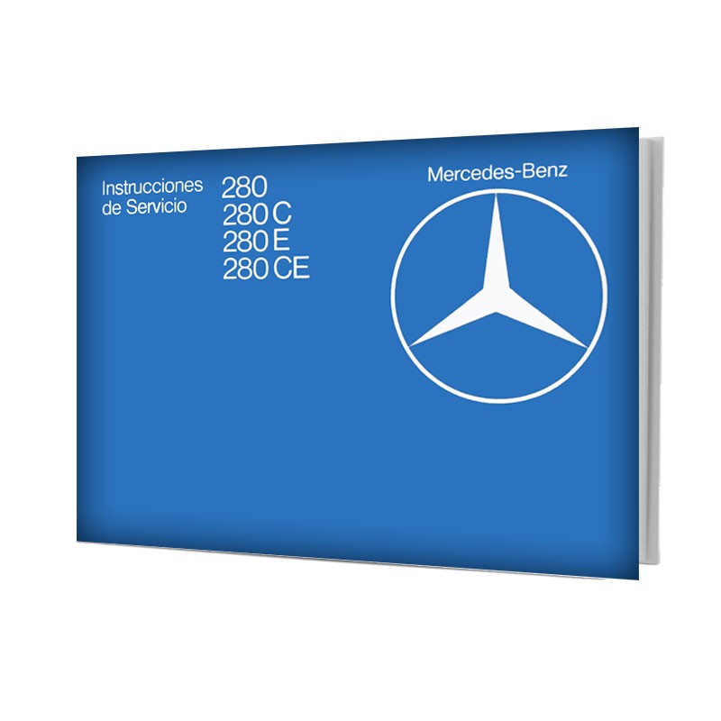 Mercedes-Benz W123 | Portada de Instrucciones de Servicio