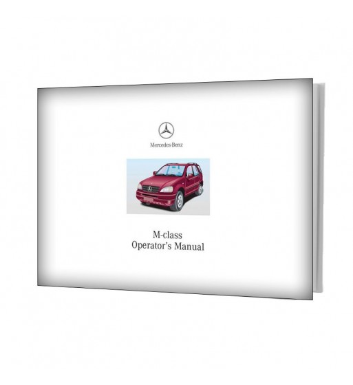 Mercedes Benz Operator's Manual M-Class W163