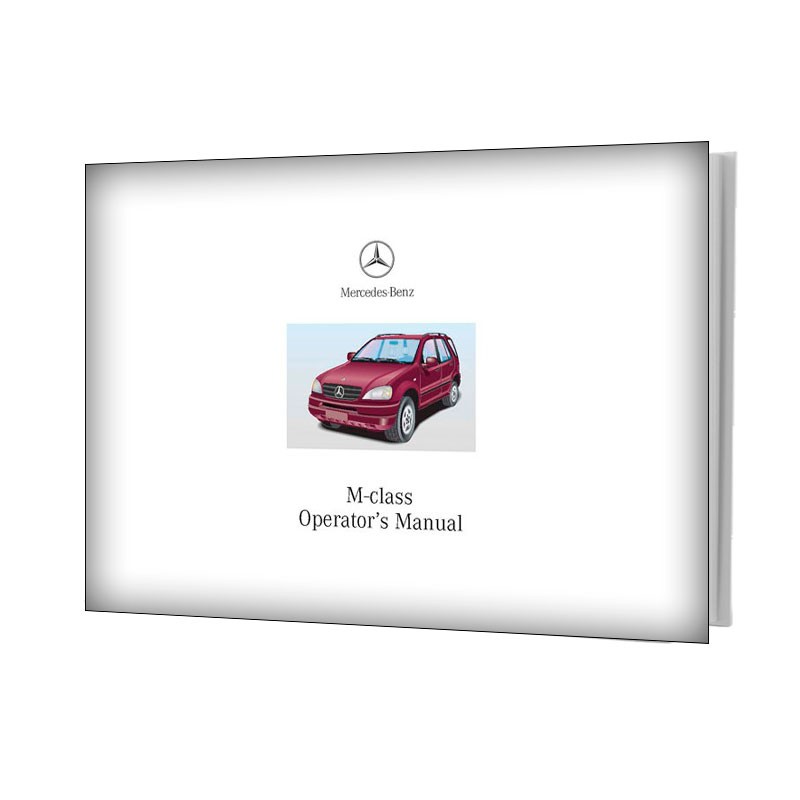 Mercedes Benz Operator's Manual M-Class W163