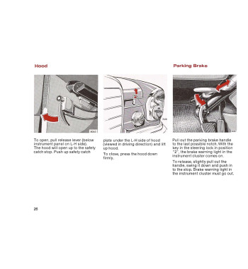 Mercedes-Benz 300 SEL 4.5 W109 | Hood and parking brake