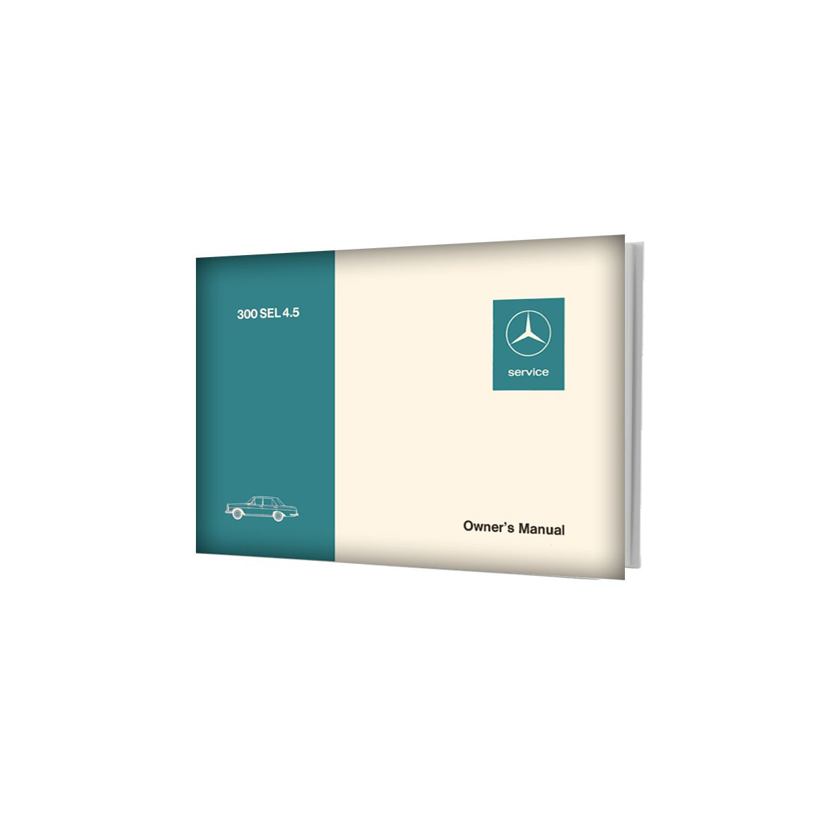 Mercedes-Benz 300 SEL 4.5 W109 | Owner's Manual cover
