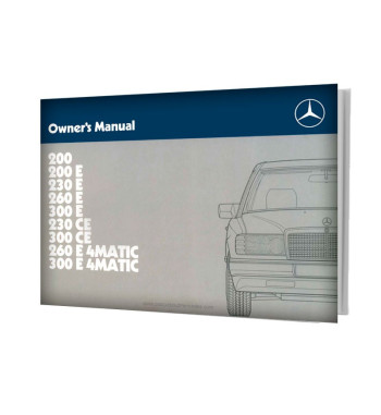 Mercedes-Benz W124 | Owner’s Manual Type 124 cover