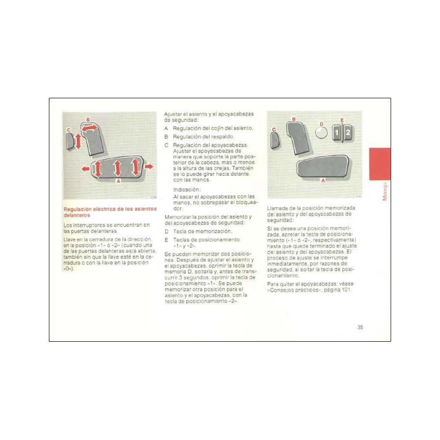 Manual Mercedes Benz Instrucciones de Servicio W126