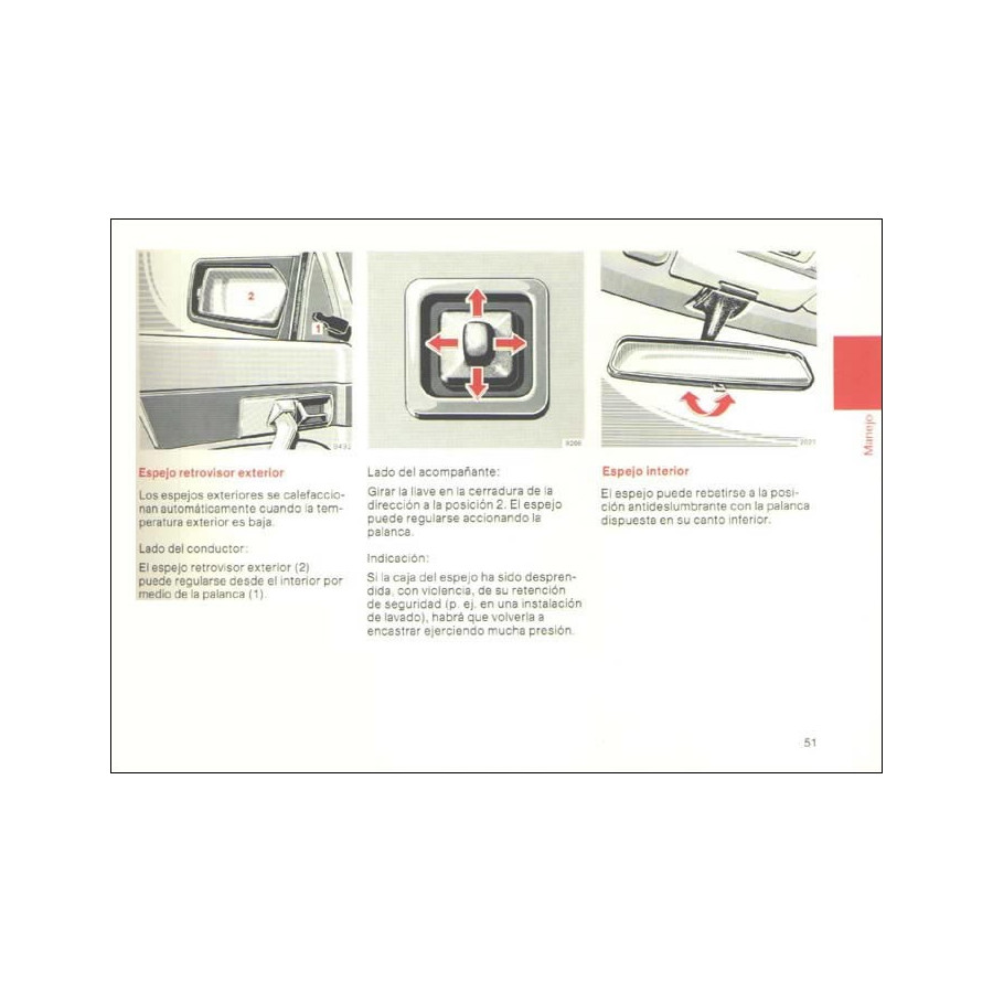 Manual Mercedes Benz Instrucciones de Servicio W126