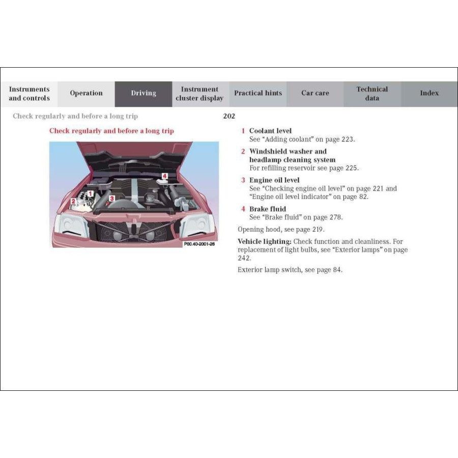 Mercedes Benz SL Operator's Manual R129