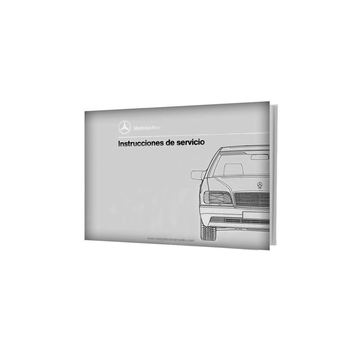 Mercedes-Benz W140 | Instrucciones de Servicio manual cover