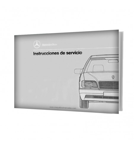 Manual Mercedes Benz Instrucciones de Servicio W140