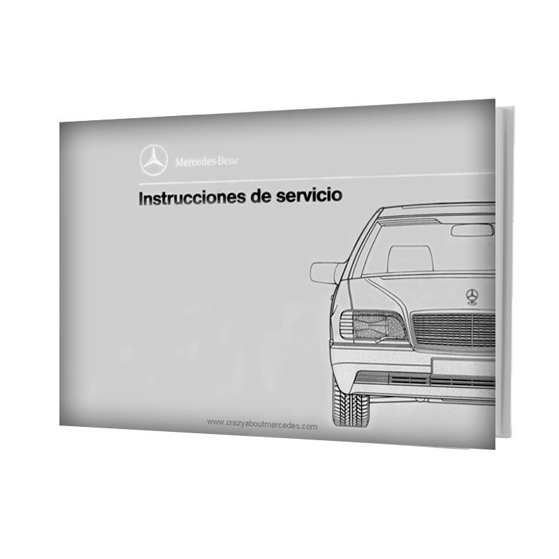 Mercedes-Benz W140 | Instrucciones de Servicio manual cover
