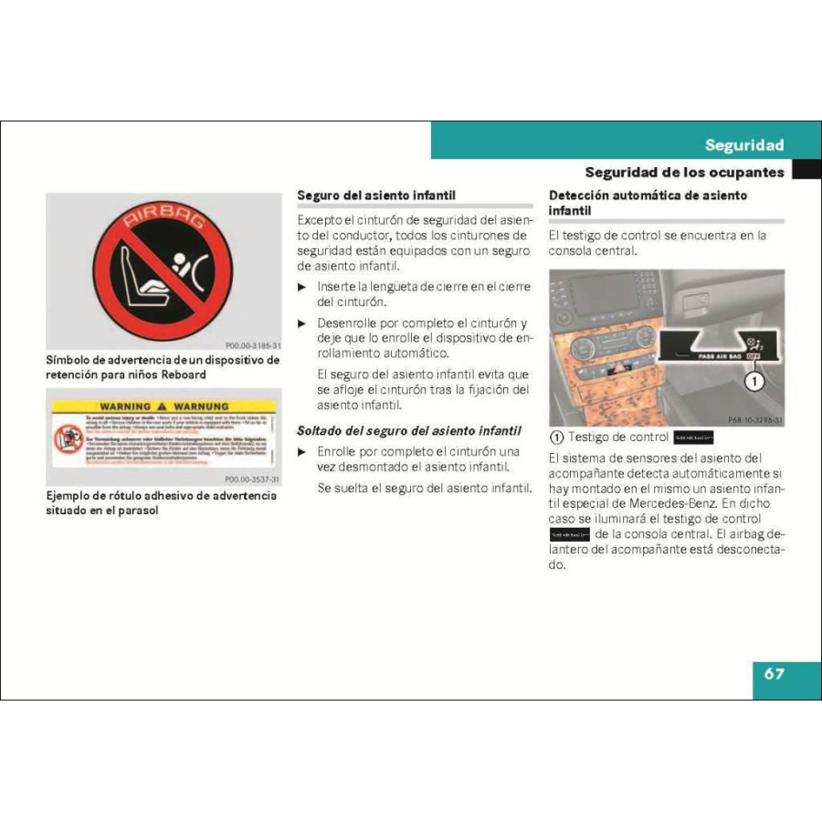 Manual Mercedes Benz Instrucciones de Servicio de la Clase M W164
