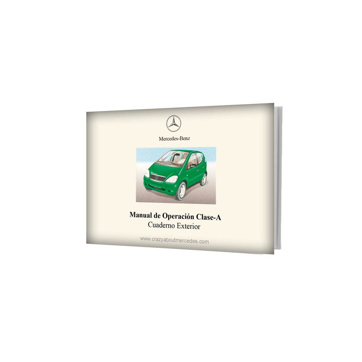 Mercedes-Benz Clase A W168 | Portada del Manual de Operación