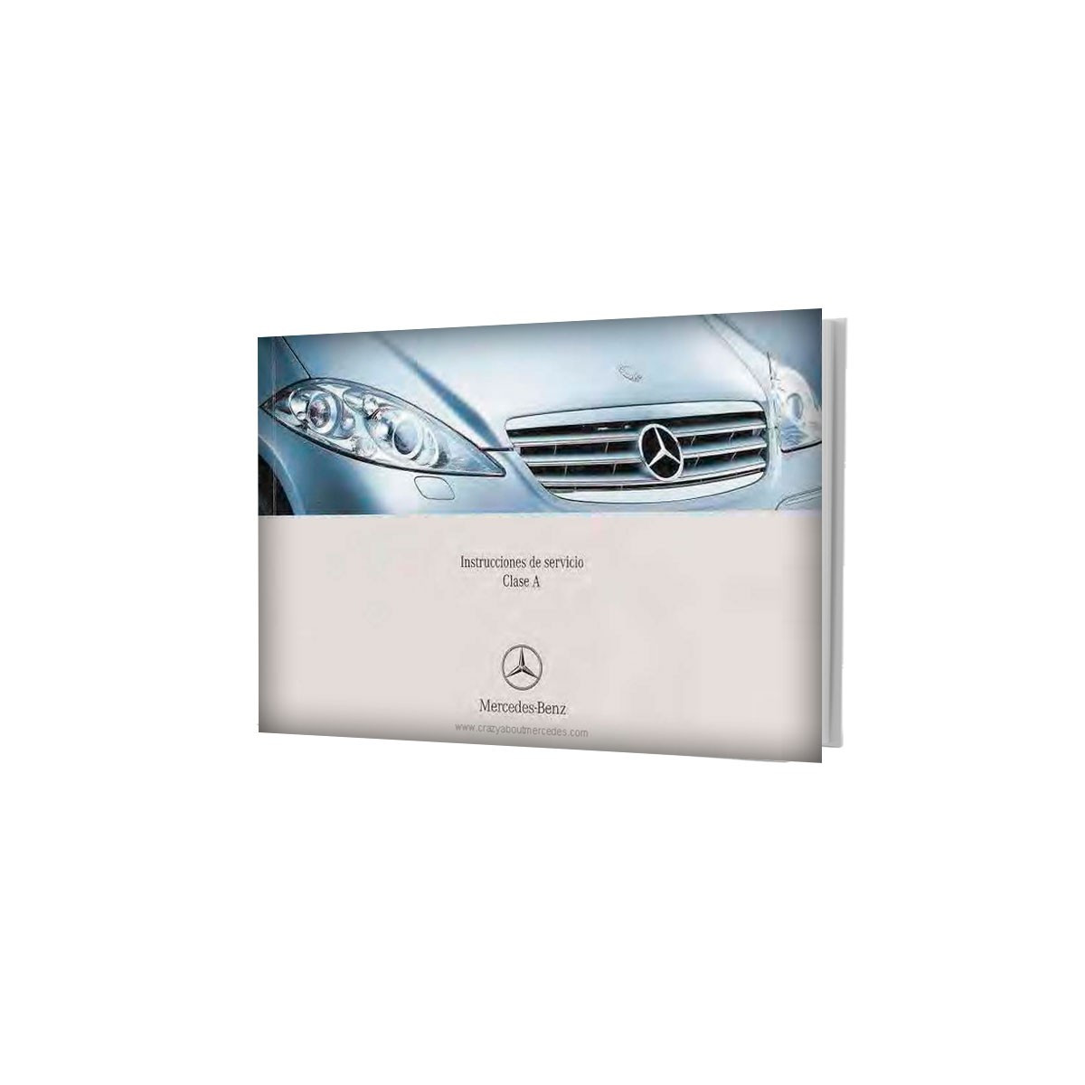 Mercedes-Benz Clase A W169 | Portada del manual Instrucciones de Servicio