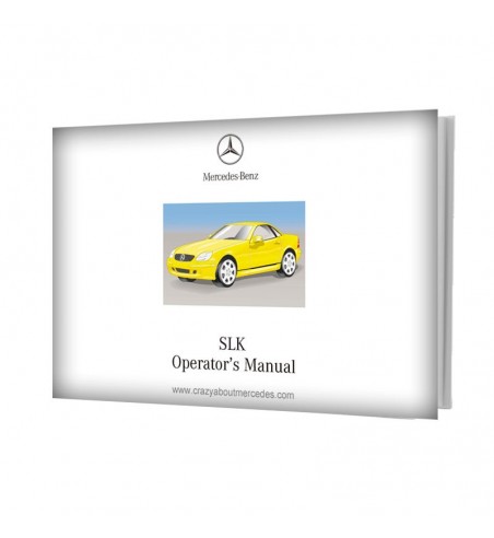 Mercedes Benz SLK Operator's Manual W170