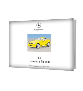 Mercedes-Benz SLK-Class R170 | Operator's Manual Cover