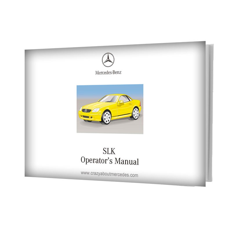 Mercedes-Benz SLK-Class R170 | Operator's Manual Cover