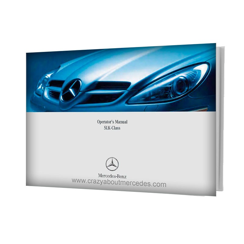 Mercedes-Benz SLK-Class R171 | Operator's Manual Cover