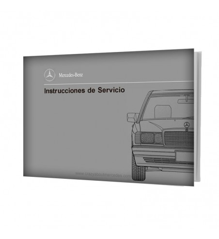 Manual Mercedes Benz Instrucciones de Servicio W201