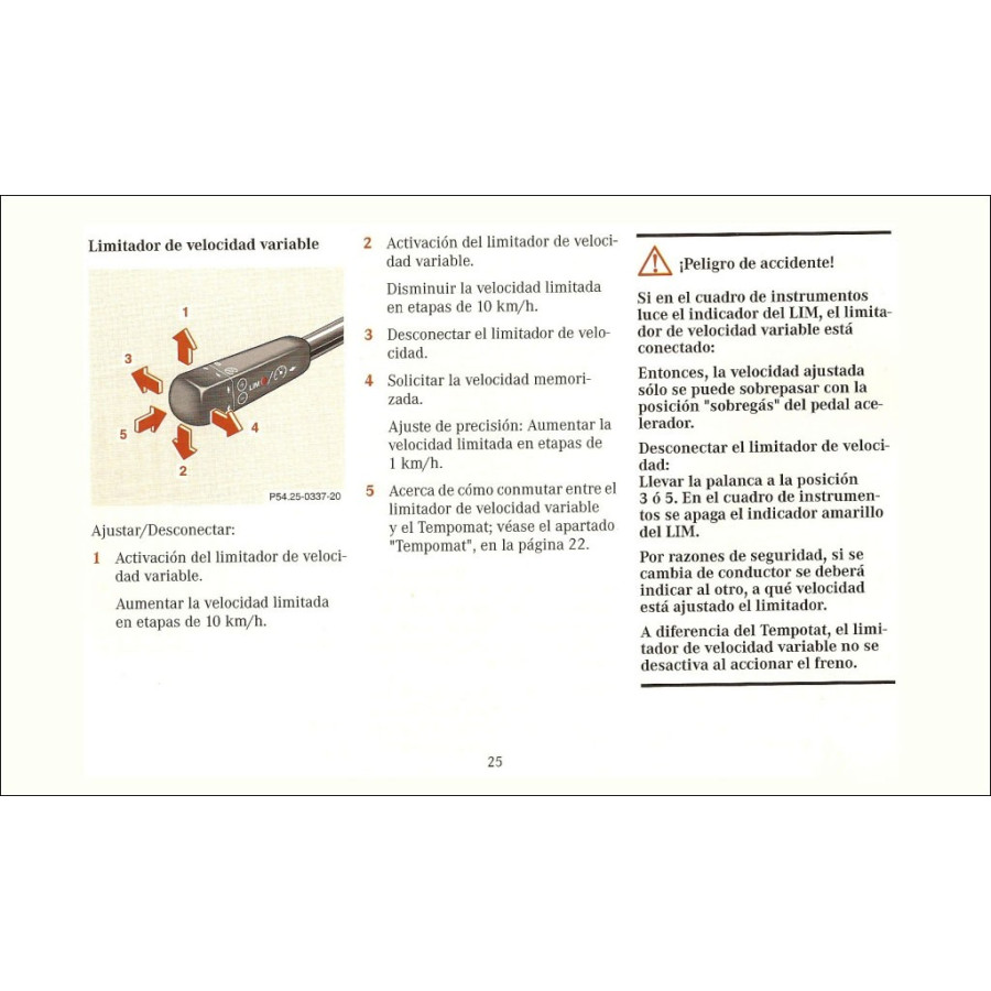 Manual Mercedes Benz Instrucciones de Servicio Clase C W202