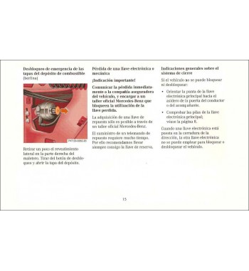Manual Mercedes Benz Instrucciones de Servicio Clase C W202