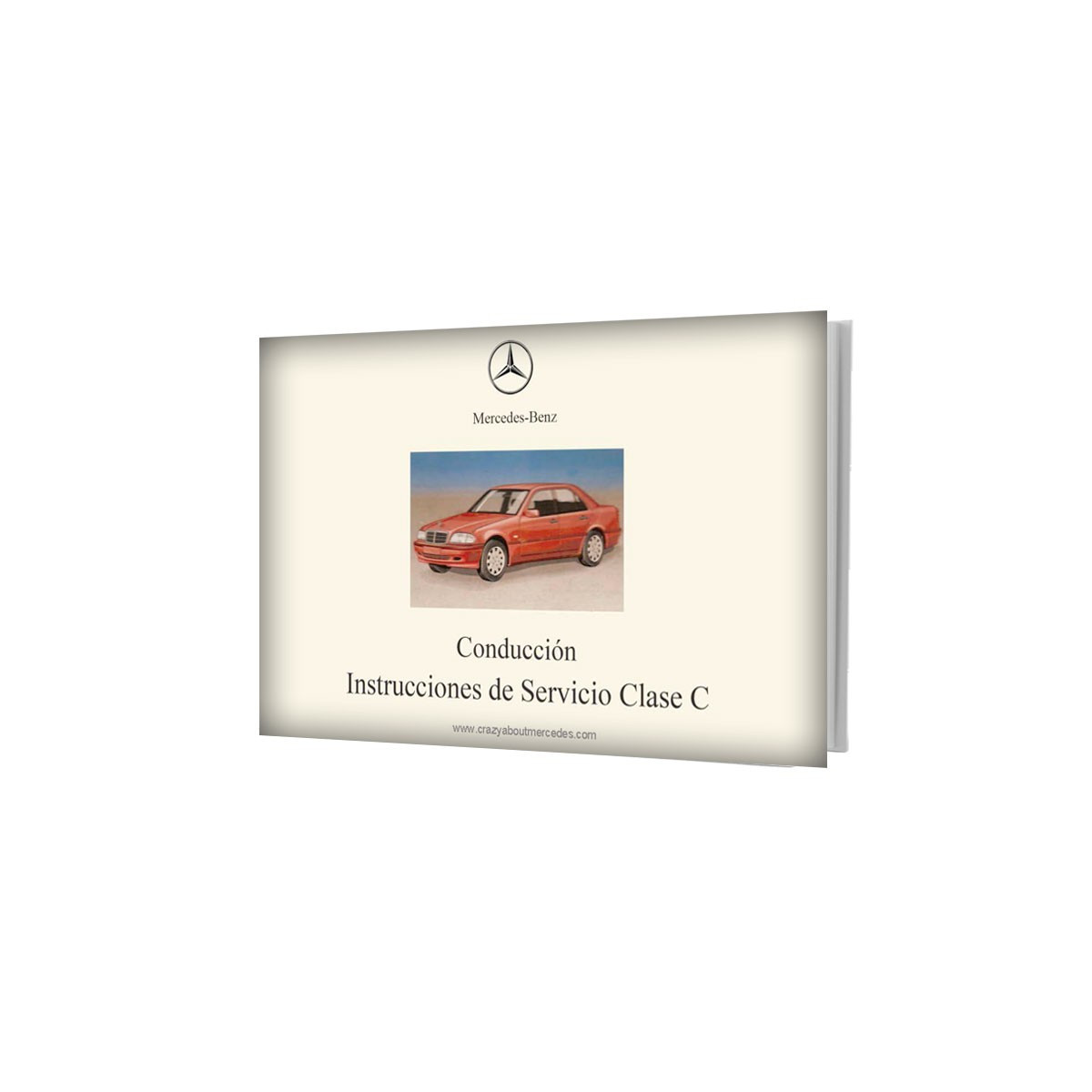 Mercedes-Benz Clase C W202 | Portada del cuaderno Conducción