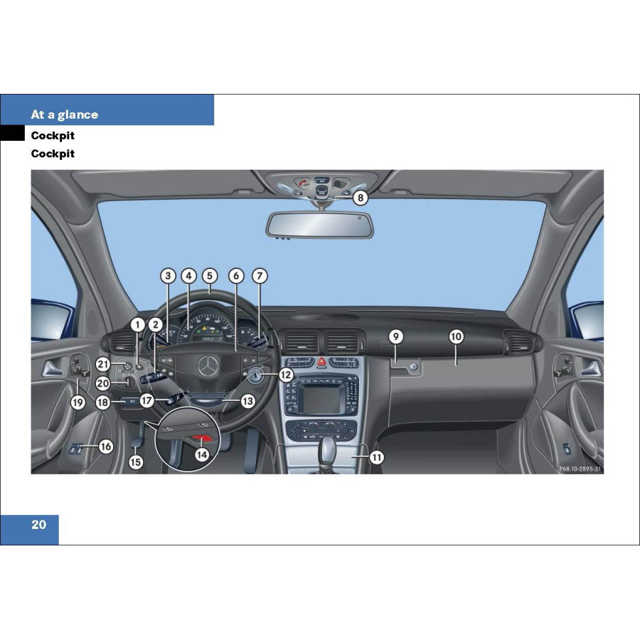Mercedes Benz C-Class Sportcoupé Operator's Manual W203