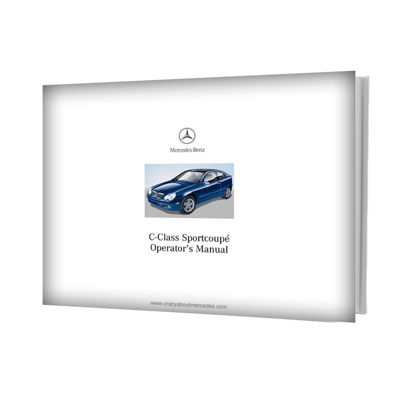 Mercedes-Benz C-Class Sportcoupé W203 | Operator’s Manual cover