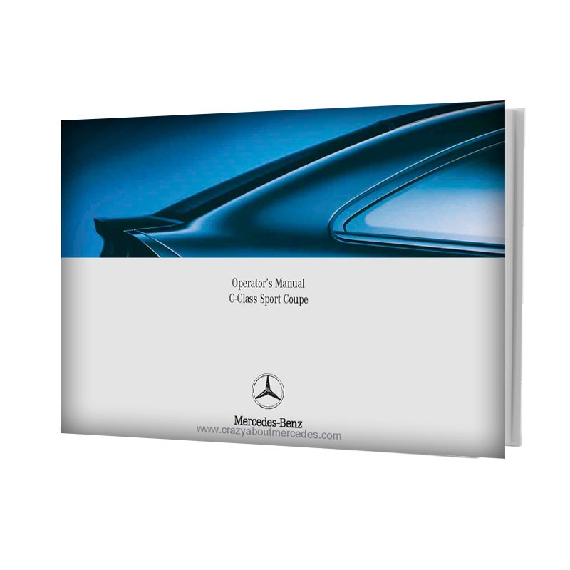 Mercedes Benz Operator's Manual C-Class Sport Coupe W203