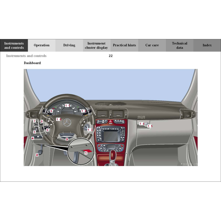 Mercedes Benz C-Class Operator's Manual W203