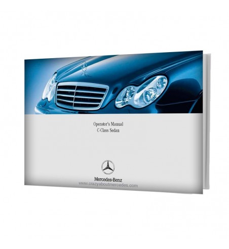 Mercedes Benz Operator's Manual C-Class Sedan W203