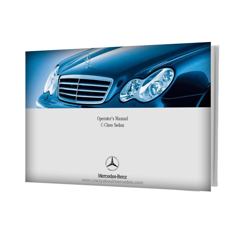 Mercedes Benz Operator's Manual C-Class Sedan W203