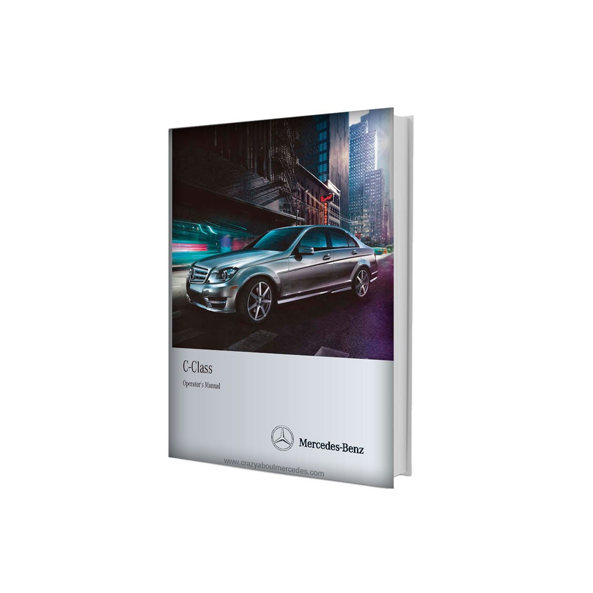 Mercedes-Benz C-Class W204 post-facelift | Operator’s Manual cover