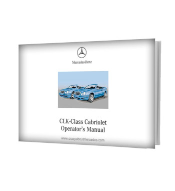 Mercedes-Benz CLK Cabriolet W208 | Operator's Manual cover