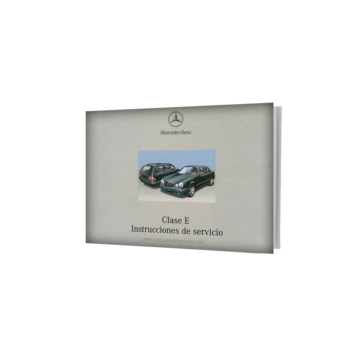 Mercedes-Benz Clase E W210 | Portada de Instrucciones de Servicio