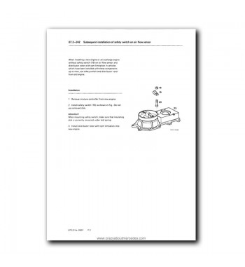 Mercedes Benz Service Manual Engines M 110