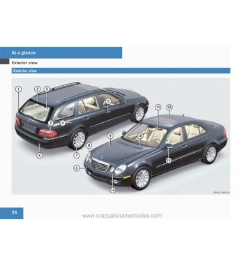 Mercedes Benz E-Class Operator's Manual W211