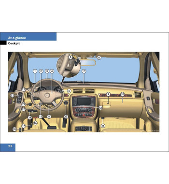 Mercedes-Benz R-Class W251 | Cockpit and controls