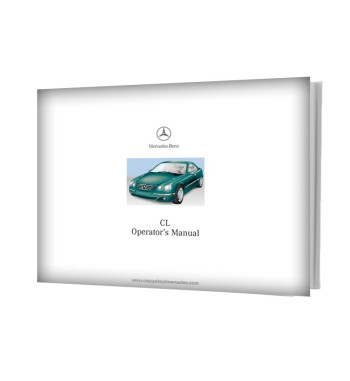 Mercedes-Benz CL-Class C215 | Operator's Manual cover