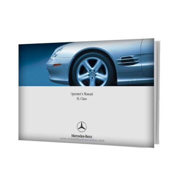 Mercedes-Benz SL-Class R230 | Operator's Manual cover